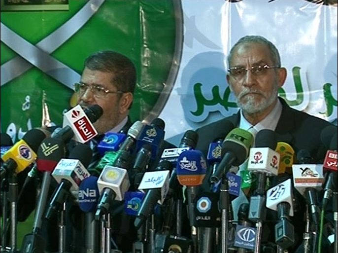 جماعة الاخوان المسلمين في مصر تقرر ترشيح خيرت الشاطر للانتخابات الرئاسية