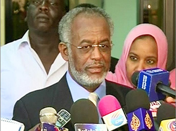 علي كرتي / وزير الخارجية السوداني - الجزيرة (الجزيرة)