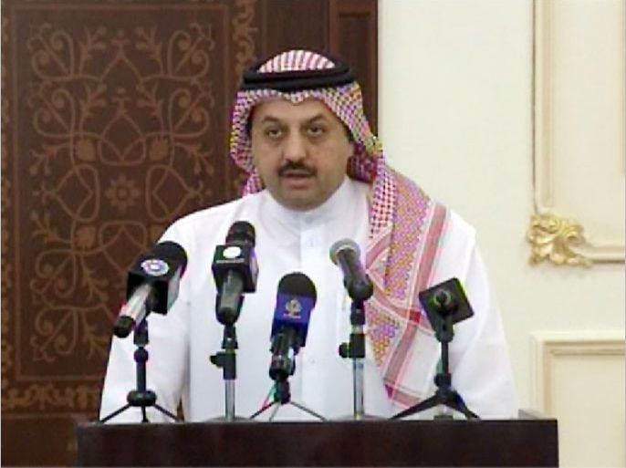 وزير الدولة القطري للشؤون الخارجية / خالد بن محمد العطية
