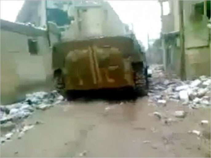 قوات النظام دخلت تفتناز بعد مهاجمتها بالدبابات
