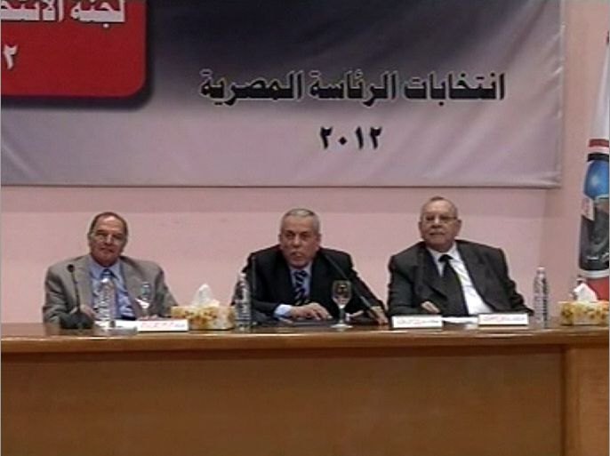 أعمال لجنة الانتخابات الرئاسية المصرية