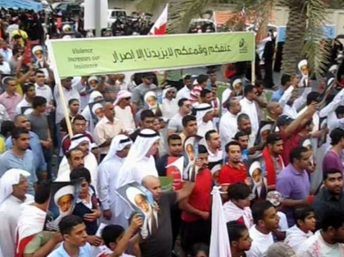 مظاهرات البحرين رفضاً لمشروع الإتحاد مع السعودية