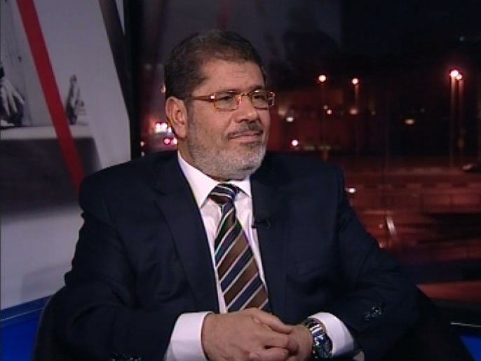  مرشح جماعة الأخوان المسلمين محمد مرسي 