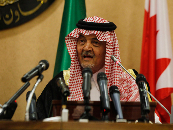 سعود الفيصل: الثقة في خطة أنانبدأت تتناقص (رويترز)