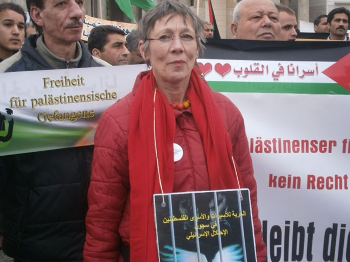 غروت أكدت تقديمها طلبا للبرلمان الألماني لمناقشة أوضاع الأسرى الفلسطينيين