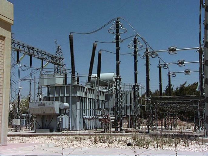 صورة من محطة لتوليد الطاقة الكهربائية