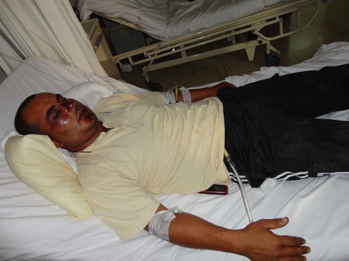 الضحية المصري ابو زيد المصري الذي تعرض لهجوم الجماعات العنصرية
