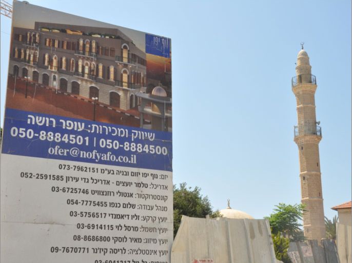 محاولات إسرائيلية لطمس معالم المسجد الكبير في يافا