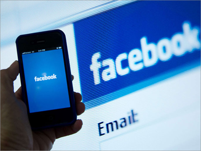ذكرت شركة فيسبوك أن عائداتها من المواد الدعائية بلغت 1.6 مليار دولار (الفرنسية-أرشيف)