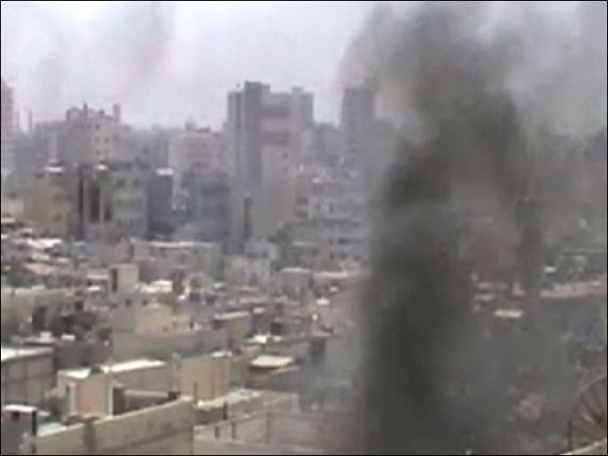 قصف قوات النظام متواصل على مدن وأحياء حمص (الجزيرة)