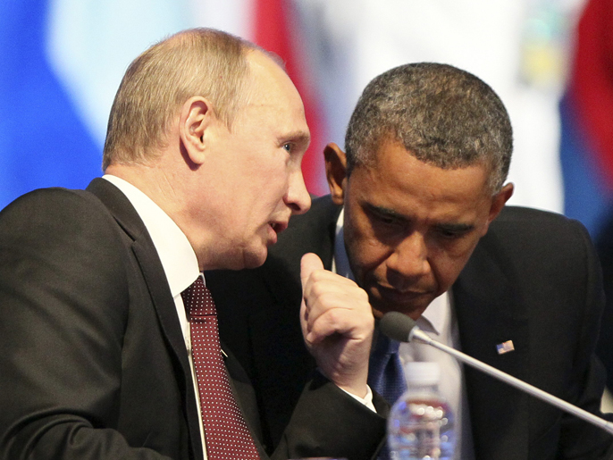 ‪روسيا استقبلت بالسخرية عقوبات الرئيس الأميركي‬ (وكالة الأنباء الأوروبية)