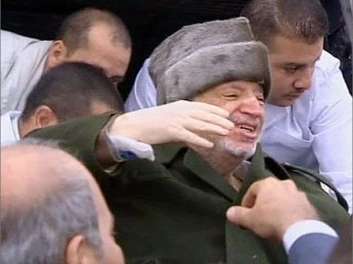 تداعيات وفاة الزعيم الفلسطيني الراحل ياسر عرفات