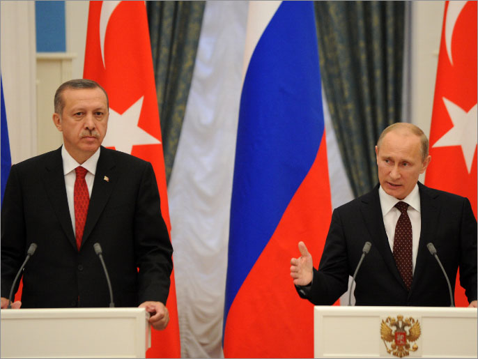 بوتين وأردوغان لم يناقشا مسألة استضافة الأسد في حال تركه السلطة (الفرنسية)