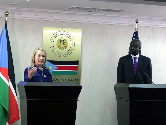 كلينتون دعت في جوبا السودانيْنللتوصل إلى اتفاق نفطي مرحلي (الأوروبية)