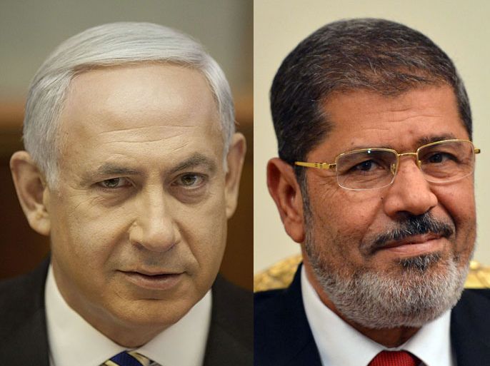 كومبو مرسي ونتنياهو
