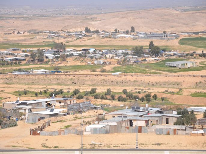 تجمعات سكنية لقرى بدوية لا تعترف بها إسرائيل مهددة بالهدم لصالح إقامة المستوطنات