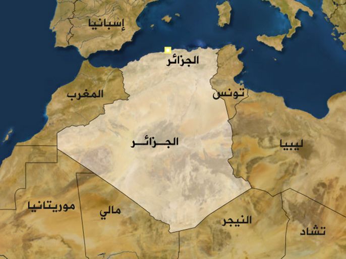 خريطة الجزائر- قديمة الرجاء عدم الاستخدم