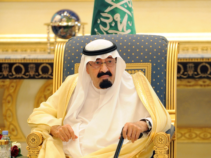 ‪الملك السعودي دشن العام الماضي أكبر عملية توسعة للحرمين الشريفين‬ (الفرنسية)