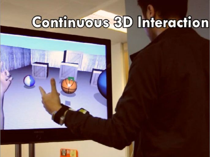 مايكروسوفت تبتكر تقنية لمحاكاة حركة اليد بشكل ثلاثي الأبعاد -