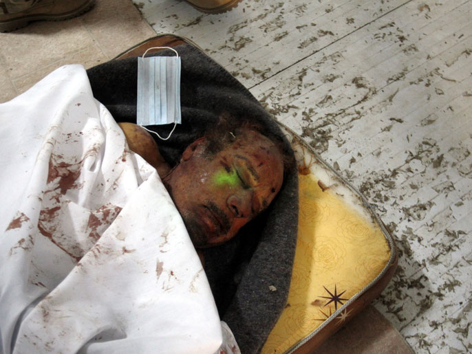 القذافي قتل بعد تعذيب وحشي وإهانة لكرامته الإنسانية (الأوروبية)