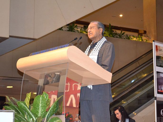 رئيس الوزراء الماليزي الأسبق الدكتور محاضر محمد