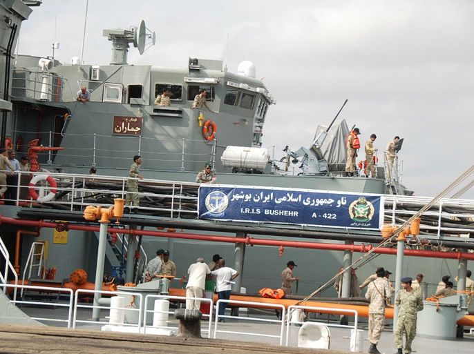 السفن الإيرانية بميناء بورتسودان