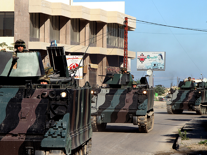 هدوء بمنطقتي جبل محسن وباب التبانة بعد انتشار الجيش بشوارع طرابلس (الأوروبية)