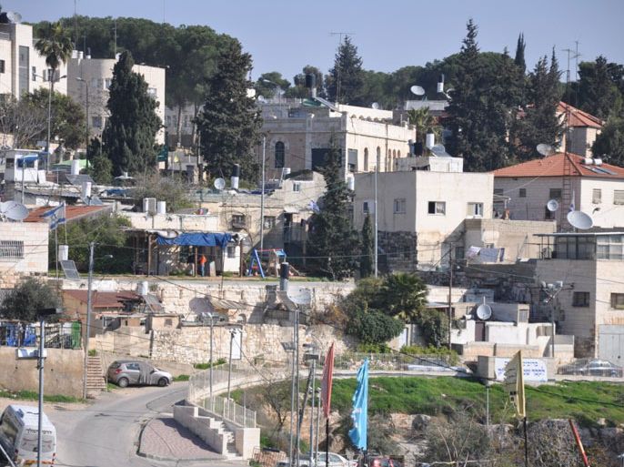 صورة 5 منازل لفلسطينيين بحي الشيخ جراح اخلي وشرد سكانها الفلسطينيين وحولت للجمعيات الاستيطانية التي وطنت بها عشرات المستوطنين
