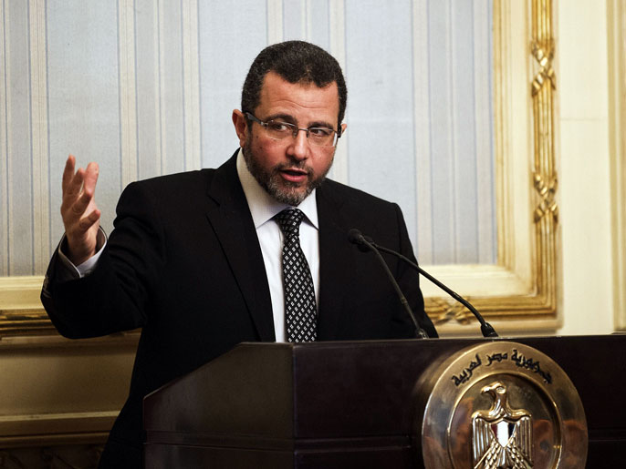 ‪رئيس الحكومة المصرية هشام قنديل‬ (الفرنسية)