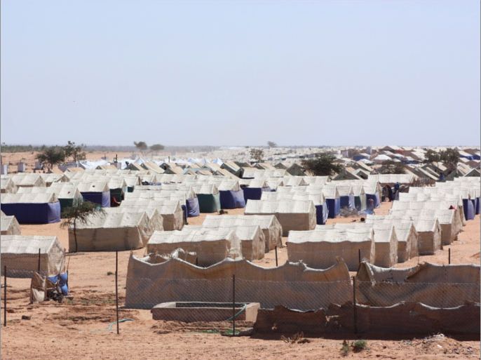 صور عامة من مخيم امبره للاجئين الماليين شرقي موريتانيا