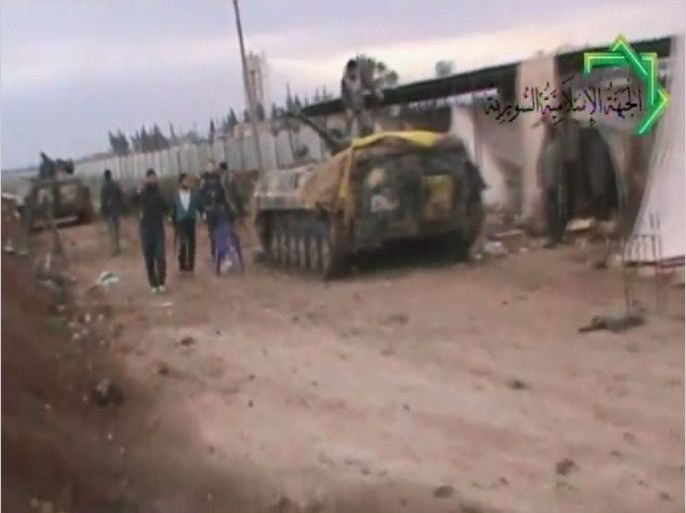 السيطرة على مطار تفتناز في محافظة ادلب