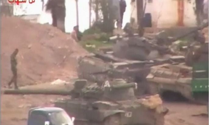 قصف بالراجمات وتصعيد من الجيش النظامي في الجولان