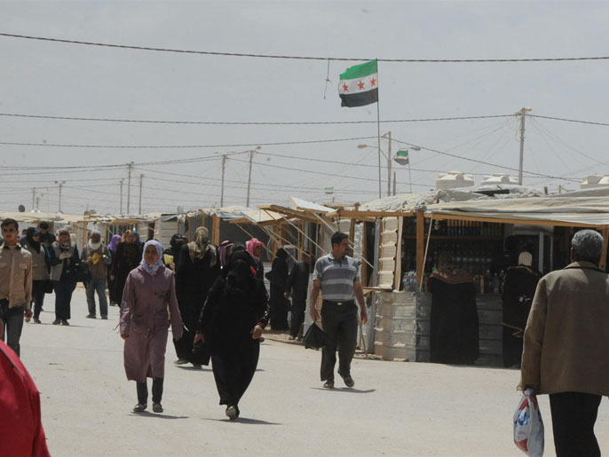 ‪550 ألف لاجئ سوري بالأردن منهم 150 ألف بمخيم الزعتري‬ (الجزيرة نت-أرشيف)