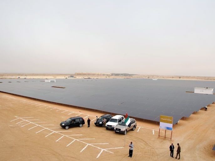 جانب من المحطة-تقرير/افتتاح أكبر محطة للطاقة الشمسية في إفريقيا