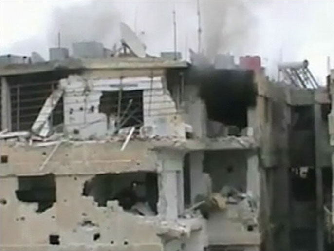 ‪قوات النظام تقصف مناطق سكنية مختلفة في ريف دمشق‬ (الجزيرة)