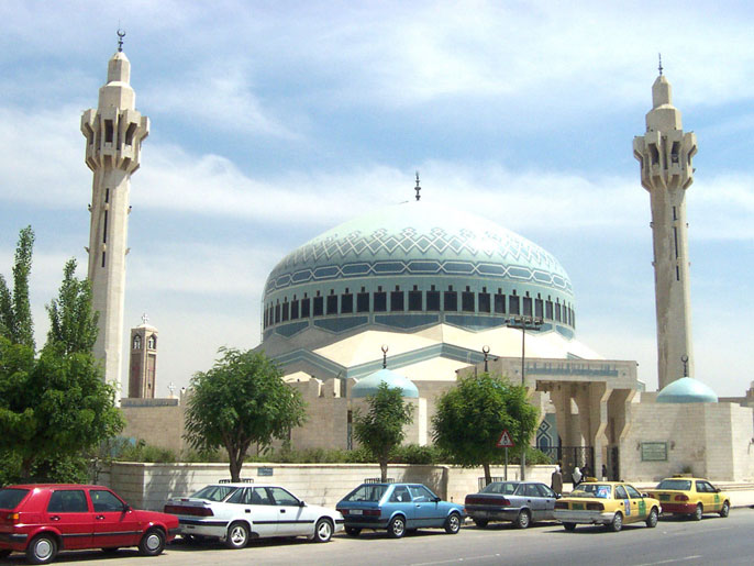 ‪مسجد الملك المؤسس في عمّان‬ (الجزيرة نت)