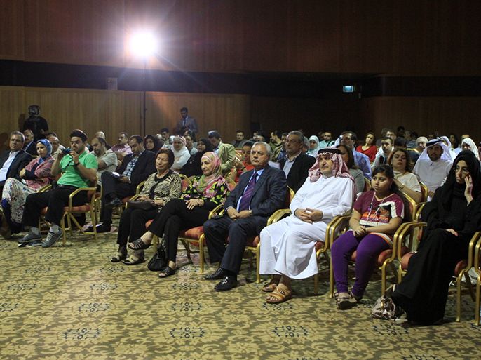 جانب من الحضور - مهرجان الجزيرة يناقش دور السينما الوثائقية فى صيانه حقوق الإنسان