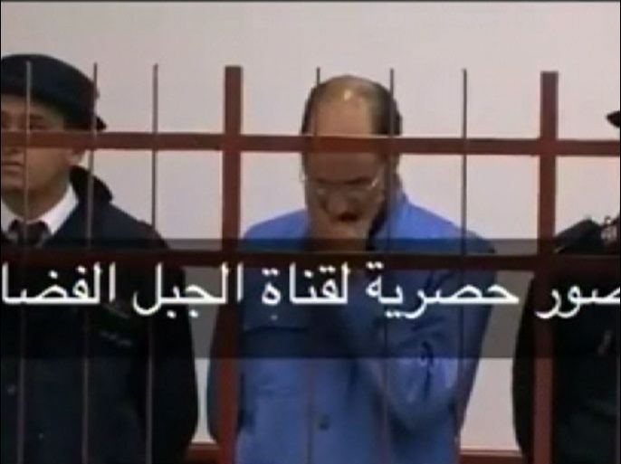 مثل اليوم أمام المحكمة في غرب البلاد سيف الإسلام القذافي بتهمة الإضرار بأمن البلاد