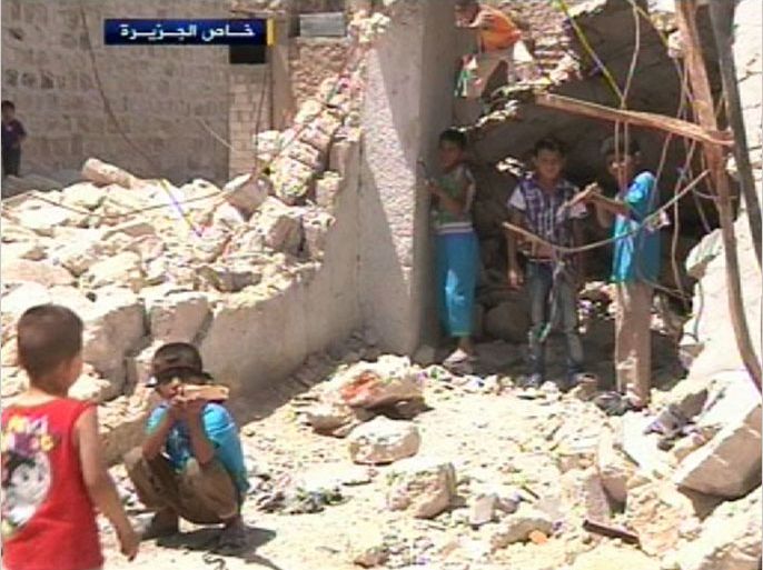 أثر الأوضاع الأمنية على ألعاب الأطفال في حلب