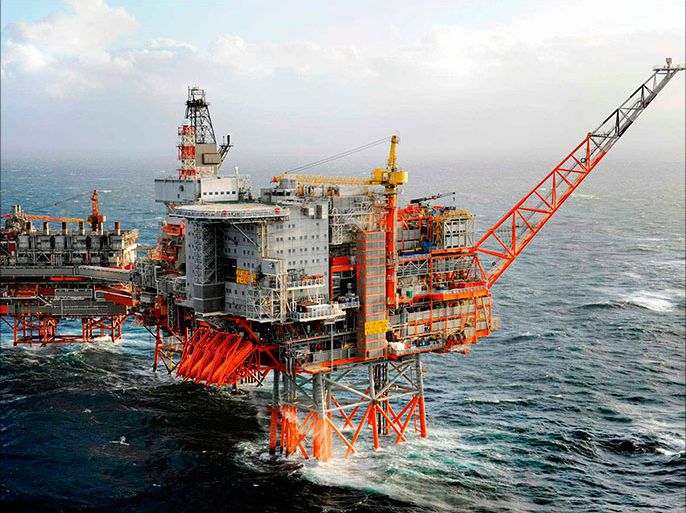 BP's offshore platforms are seen in Valhall in this undated handout provided by BP. Oil and gas companies are moving their control of some offshore platforms to offices on land to cut costs and improve efficiency, but labour unions say such moves reduce safety. Leading the way is BP, which has moved control of the oil and gas wells at the Valhall field in the North Sea to its head office in Stavanger some 350 km away (217 miles). To match story NORWAY-PLATFORMS/CONTROLROOMS REUTERS/BP Norge/Handout via Reuters (NORWAY - Tags: ENERGY SCIENCE TECHNOLOGY BUSINESS) ATTENTION EDITORS � THIS IMAGE WAS PROVIDED BY A THIRD PARTY. NO SALES. NO ARCHIVES. FOR EDITORIAL USE ONLY. NOT FOR SALE FOR MARKETING OR ADVERTISING CAMPAIGNS. THIS PICTURE IS DISTRIBUTED EXACTLY AS RECEIVED BY REUTERS, AS A SERVICE TO CLIENTS
