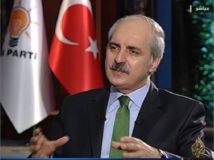 نعمان كورتلوموش نائب رئيس حزب العدالة والتنمية التركي