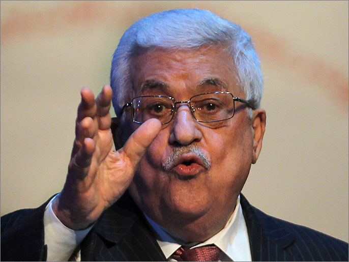 ‪عباس يشترط وقف الاستيطان والعودة إلى حدود ما قبل 1967 أساسا لأي مفاوضات‬ (الفرنسية-أرشيف)
