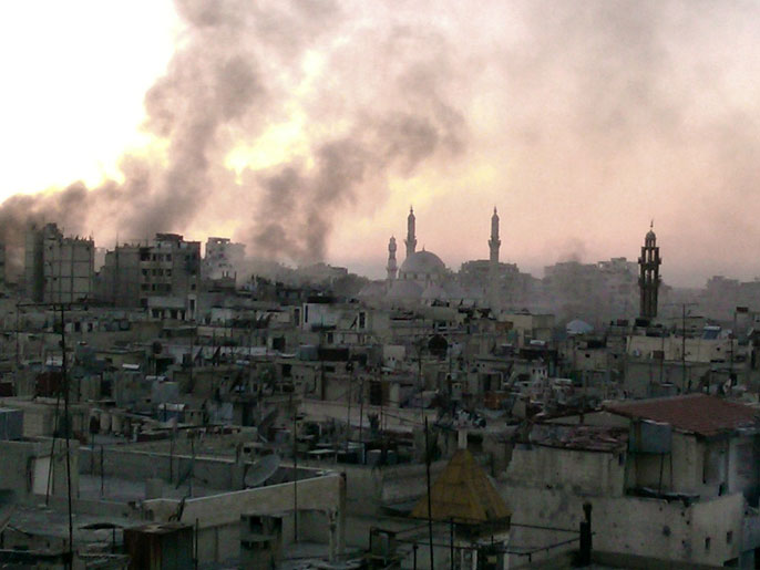 قوات النظام تواصل حصار وقصف حمص (الفرنسية)