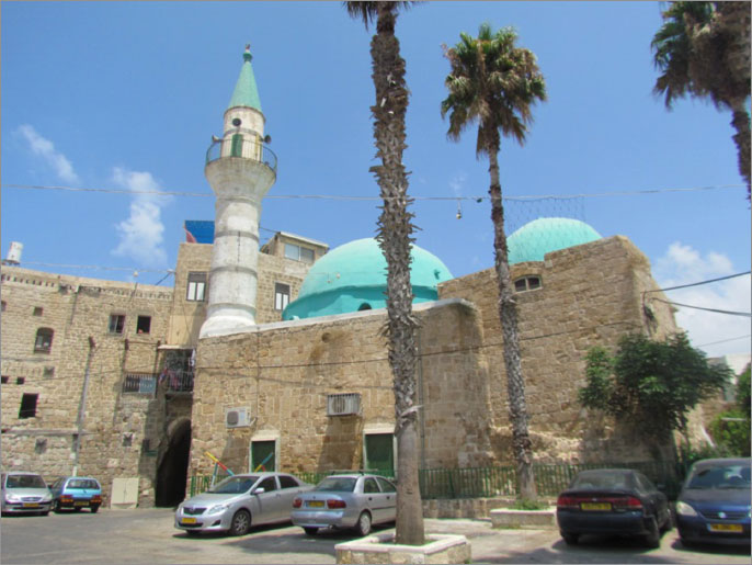 ‪مسجد الزيتون من أقدم مساجد عكا‬ (الجزيرة نت)