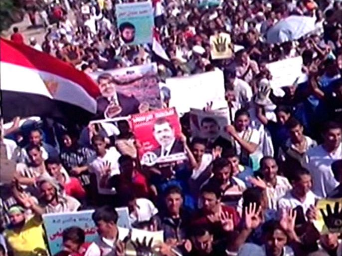 انطلاق مظاهرات حاشدة مناهضة للانقلاب في مصر تحت شعار جمعة الحسم