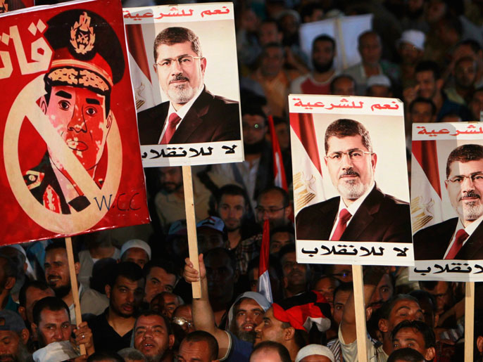 عمارة قال إن محمد مرسي كان يملك ولا يحكم (رويترز)