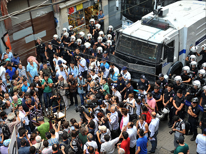 احتجاجات تقسيم مثلت أكبر تحد لأردوغان منذ توليه السلطة (الفرنسية)