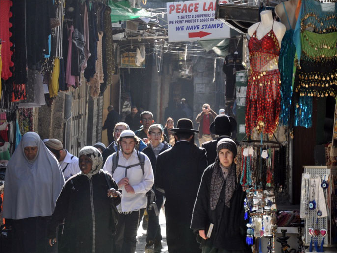‪إسرائيل تشجع المستوطنين على الإقامة في البلدة القديمة في القدس المحتلة‬ (الجزيرة)