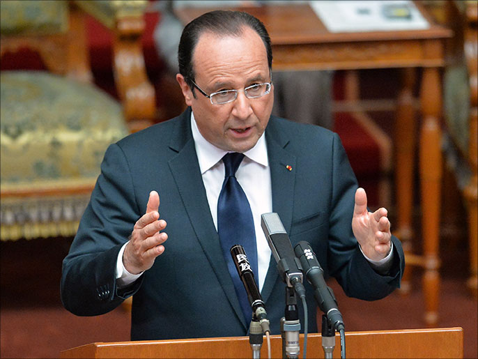 الرئيس الفرنسي هولاند استدعى السفير المصري في خطوة استثنائية (الفرنسية-أرشيف)