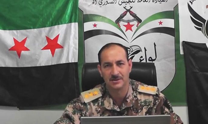 النقيب المظلي عمار الواوي أمين سر الجيش السوري الحر